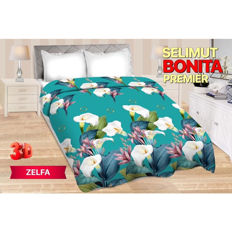 (BISA COD) SELIMUT BONITA PREMIER UK 160*200 cm