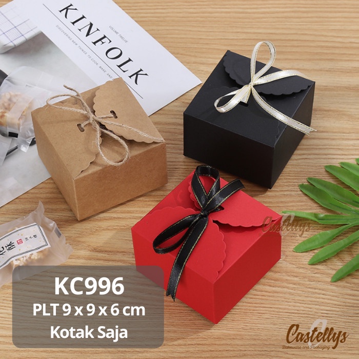

KC996 Kotak Box Kue Cookies Kue Kering Souvenir Cake Hadiah dll