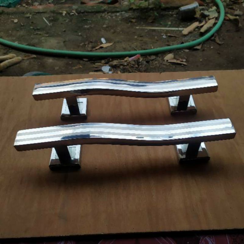 handle pintu kupu tarung minimalis door pull stainless 33 cm kotak box s kobra dof lis putih murah