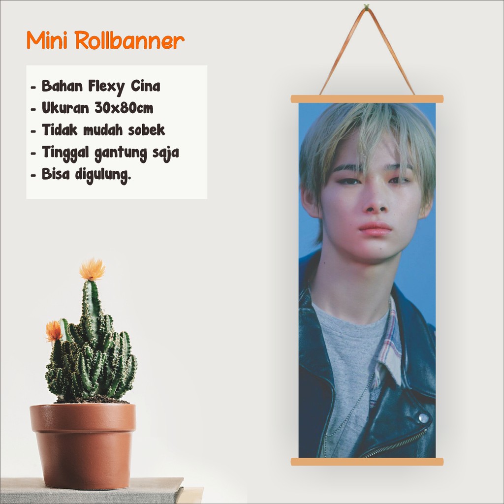 MINI ROLL BANNER ENHYPEN NIKI