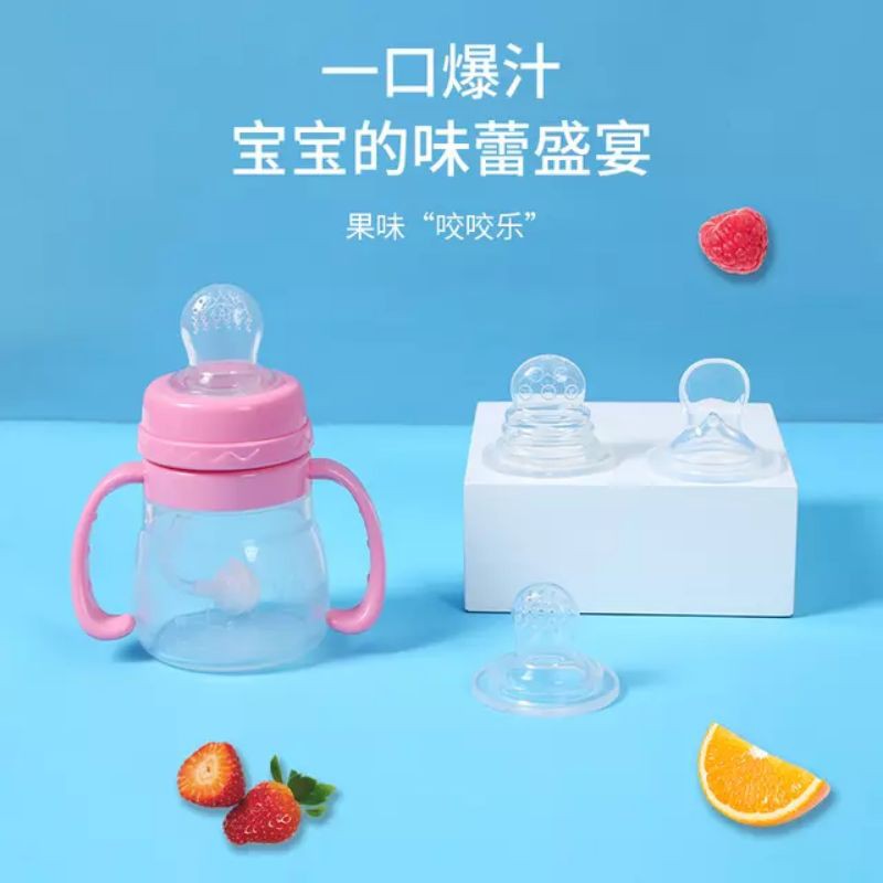 nipple fruit feeder botol wideneck