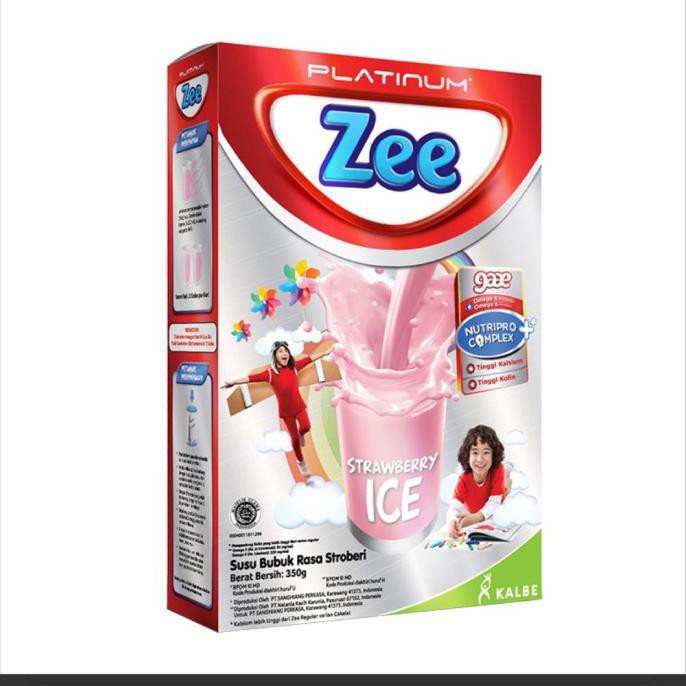 

[[BISA COD]] susu zee platinum strawberry ice 350gr - vanila delight, 350gr FREE ONGKIR Kode 770