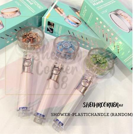 SHENAR KEPALA SHOWER PLASTIK TURBON FAN 360 ROTATION/ KEPALA SHOWER KAMAR MANDI - SHOWER PLASTIC HAN
