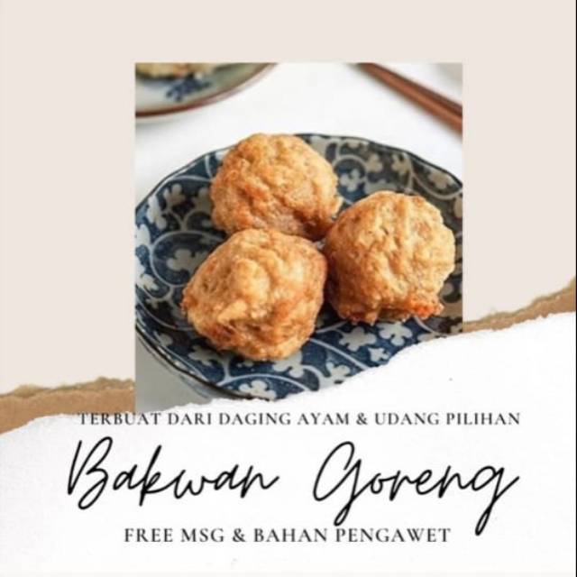 

Bakwan goreng / Bakso goreng