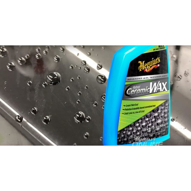 Meguiars Hybrid Ceramic Wax 100 ml Spray Wax SiO2 Efek Daun Talas Hydrophobic MURAH