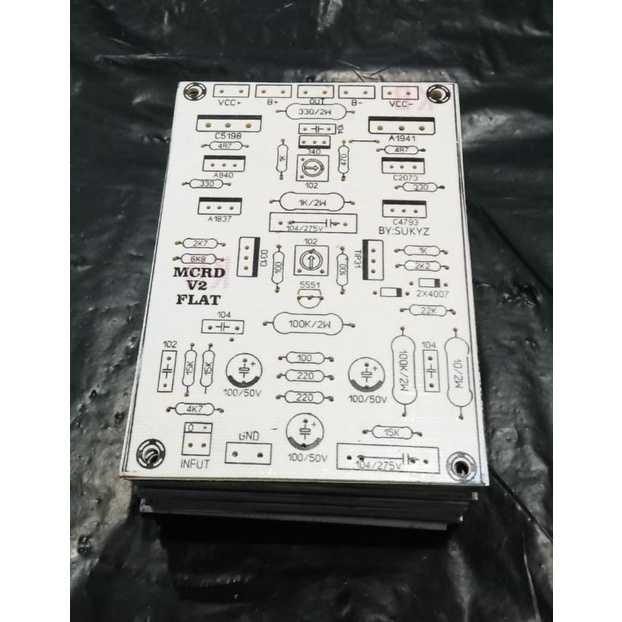 PCB MCRD V2 Flat Fiber By SUKYZ