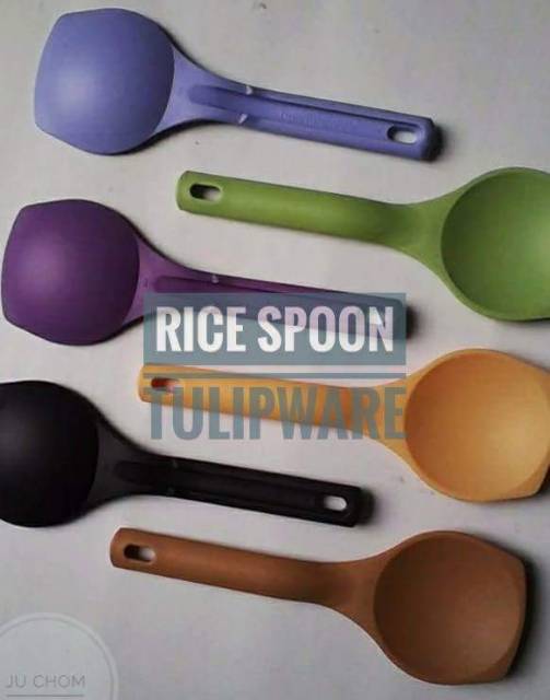 Rice spoon , entong nasi , sendok nasi , twin tulipware