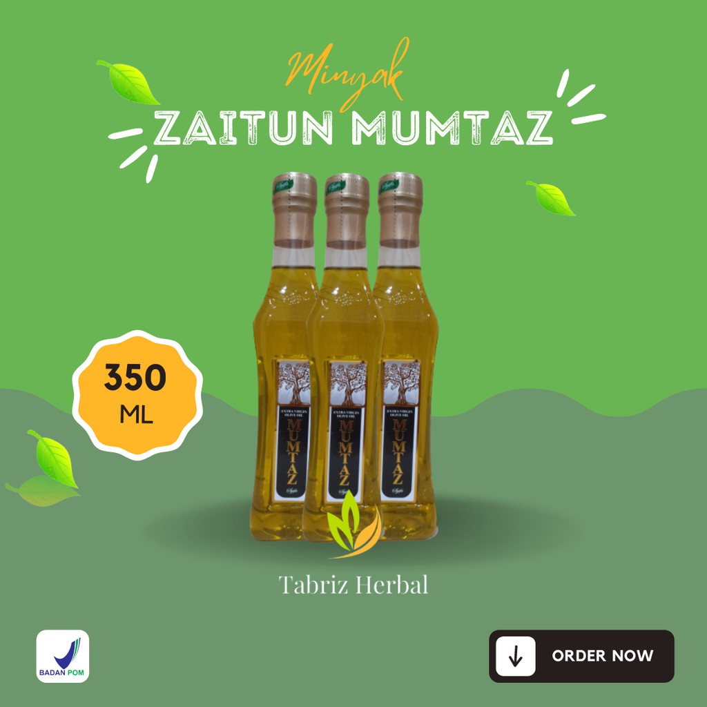 

Minyak Zaitun Mumtaz Syifa Extra Virgin Olive Oil 350 ml