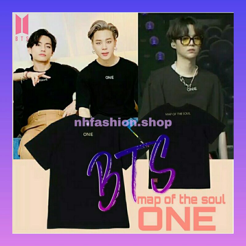 Baju bts kaos bts tshirt bts MOTS ON:E JIMIN V SUGA