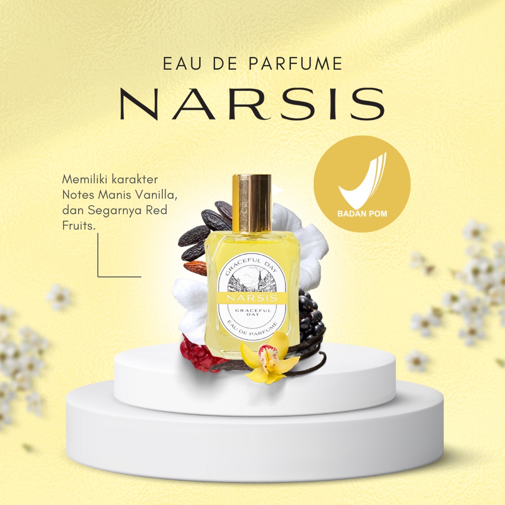 Narsis Graceful Day Eau de Perfume - Parfum Wanita Kesukaan Pria