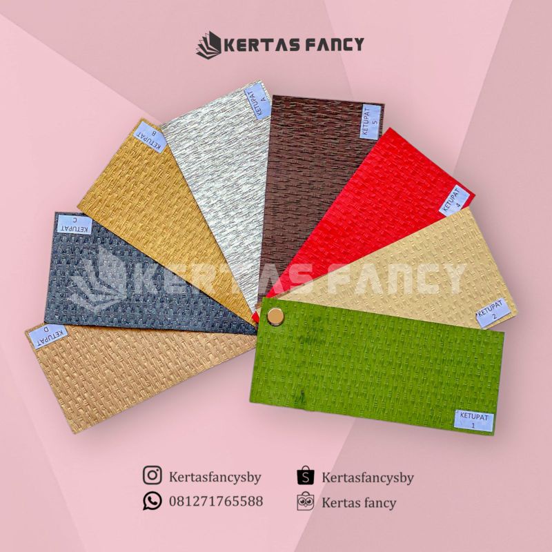 

Fancy Paper Motif Ketupat KODE A - D