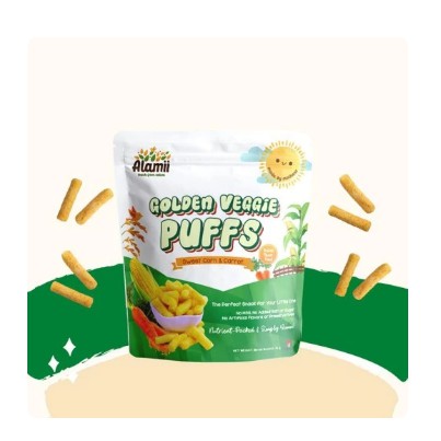 Alamii Golden Puffs 25gr Camilan Anak 8M+