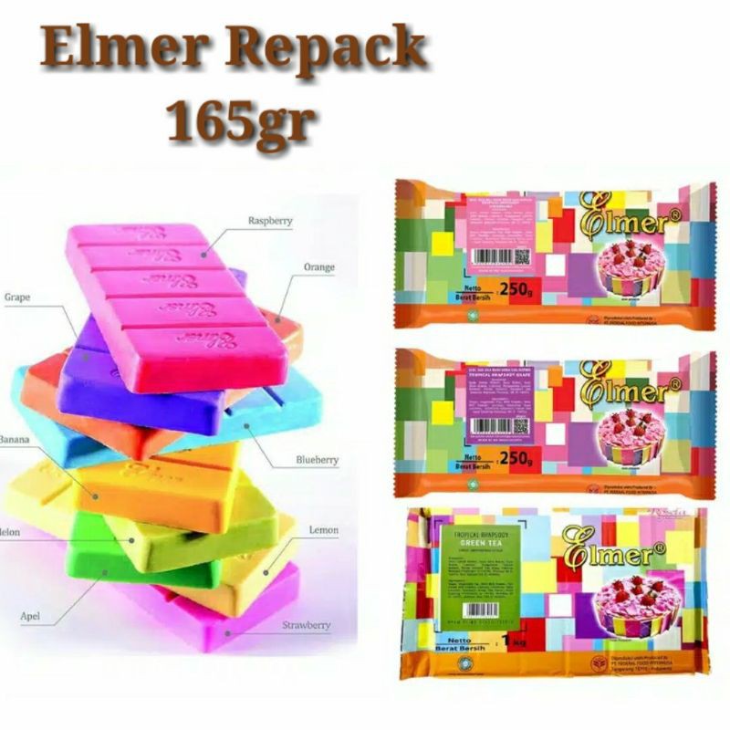 

ELMER COKLAT COMPOUND (COKLAT BLOK) 165gr