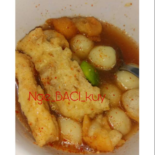 

Baso Aci asli garut Plus cuanki lidah