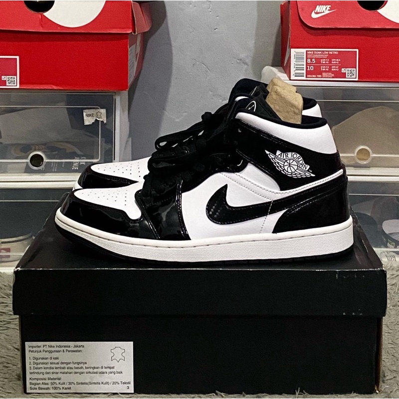 Nike Air Jordan 1 Mid Carbon All Star *100% Original