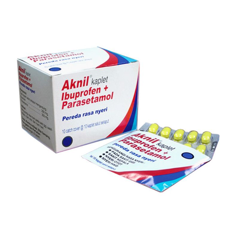 Aknil Paracetamol dan Ibuprofen Original