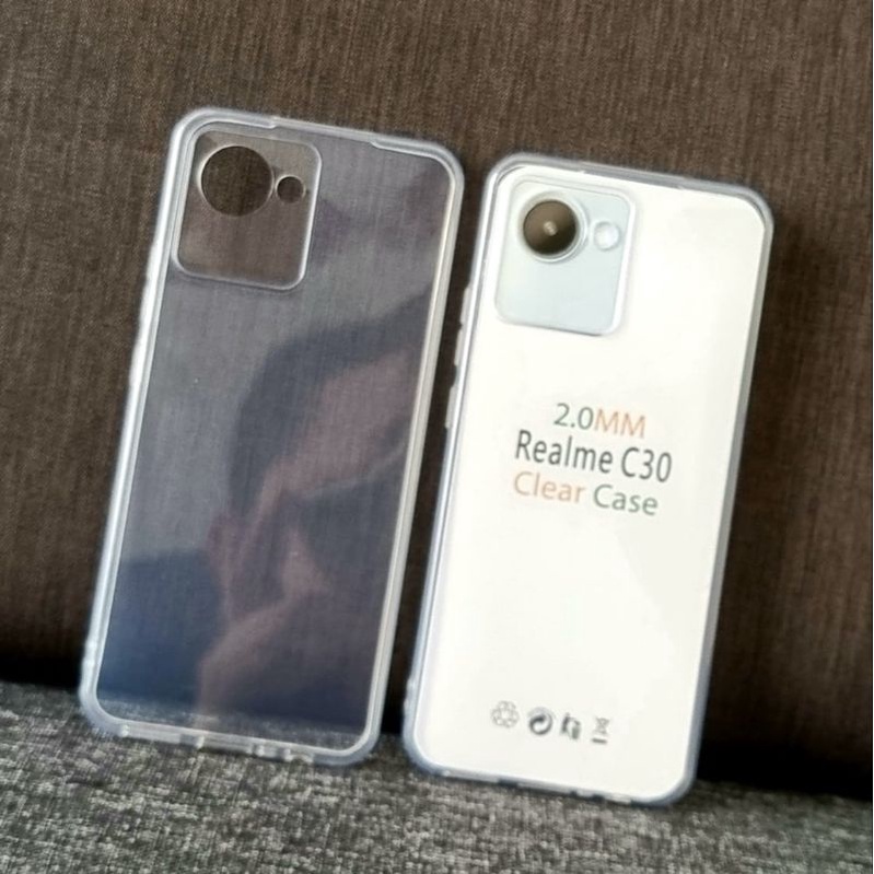 REALME C30 NARZO 50i PRIME C30S CLEAR HD 2.0 CASING SOFTCASE SILIKON BENING BAHAN TEBAL ANTI JAMUR