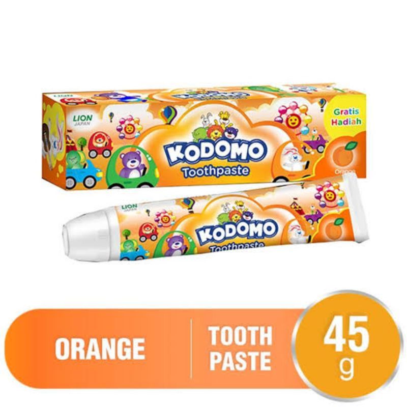 Kodomo Toothpaste 45g - Kodomo Pasta Gigi Anak - Pasta Gigi Anak Kodomo - Odol Anak