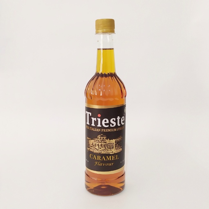 

Trieste Syrup Caramel 650ml | Sirup Karamel Trieste | Sirup Coffee