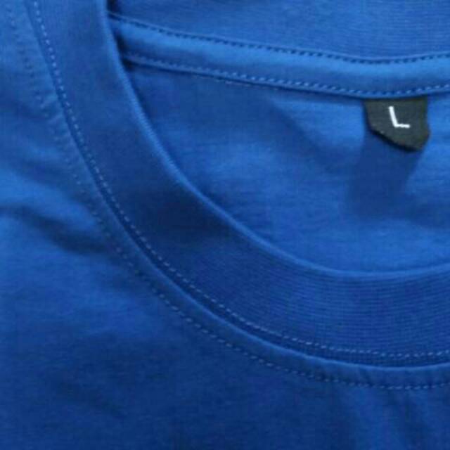 KAOS COTTON REACTIVE STANDARD DISTRO 30S 35K/LUSIN KERAH ANTI MELAR SOFT COTTON