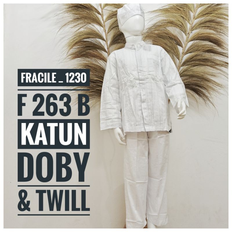 Koko Anak Setelan Putih F263B / fracile / 1230
