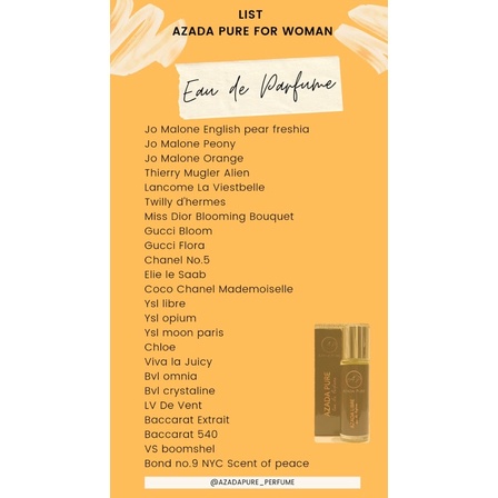 Azada Pure Crystalline Parfum for Woman