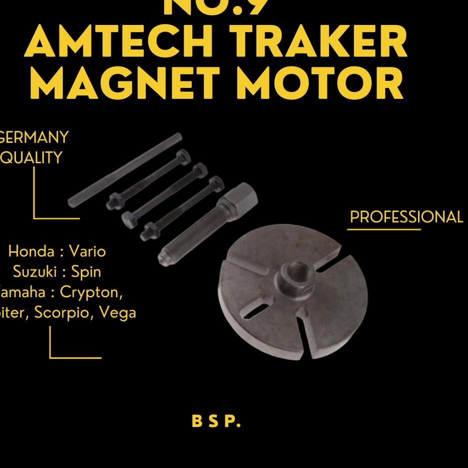 Dijamin Berkualitas Amtech Treker Magnet Motor NO.9 Magnet Puller Untuk Yamaha Treker Motor Matic Untuk Motor Honda Vario Suzuki Spin Yamaha Crypton, Jupiter, Scorpio, Vega