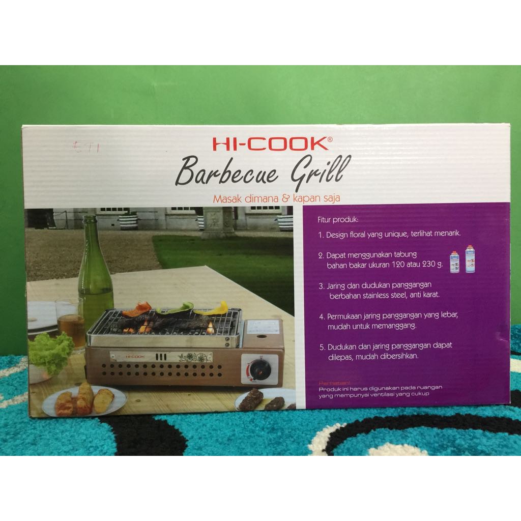 HI-COOK KC-301 Barbecue Grill