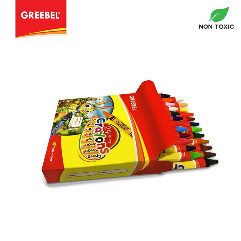 GREEBEL WAX CRAYON 24C