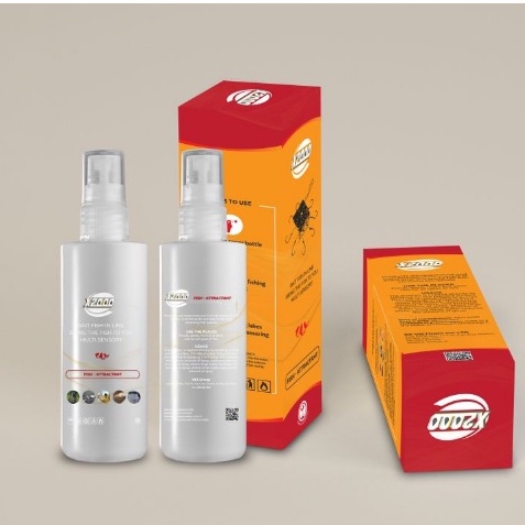 Fishing Gold X2000 Stimulan Penangkapan Ikan Super Cepat, Semprotan Penarik Ikan X2000 mengandung es