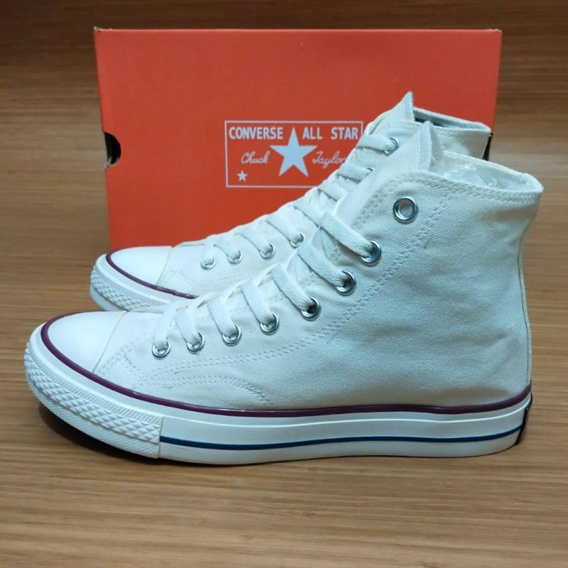 Converse All Star 70s Egret Parchment White Broken White Putih Gading. Men Women Unisex Sneakers