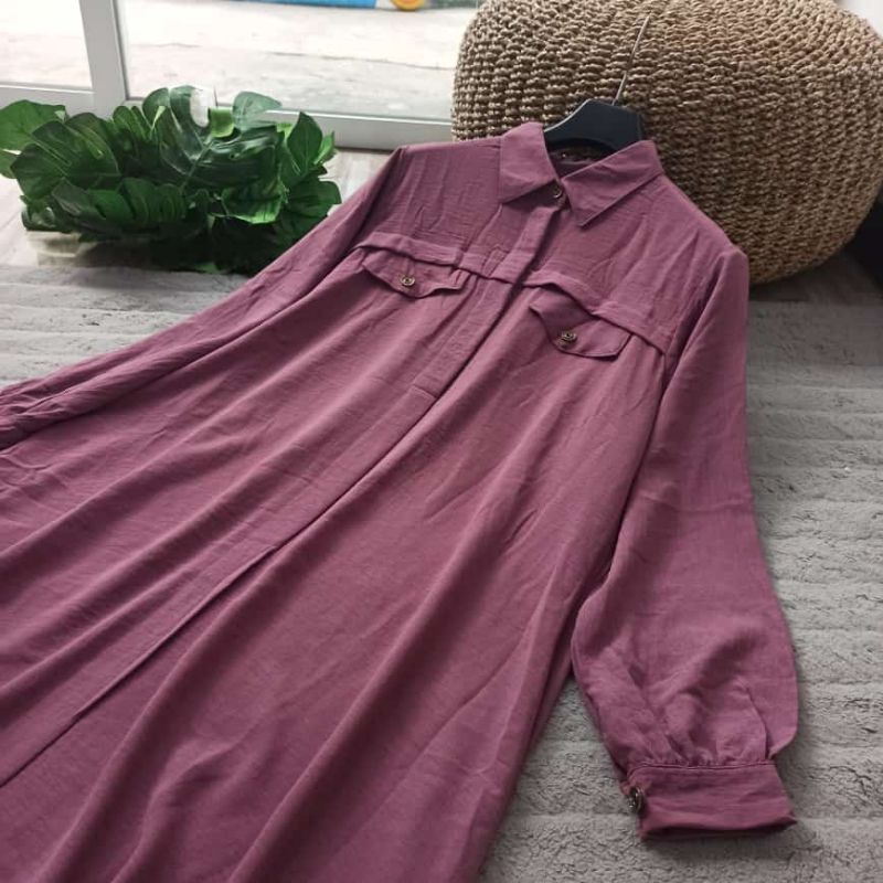 ANNA ABAYA || Abaya CEY CRINKLE || Abaya bigsize PB 140 cm