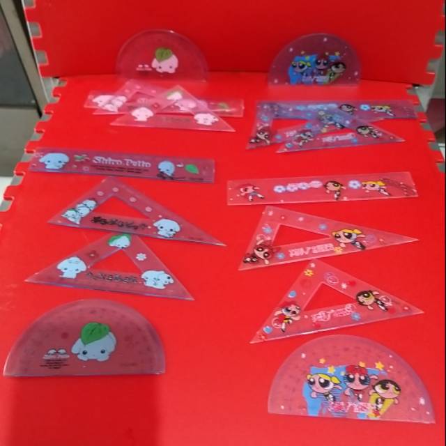 

Penggaris set 4