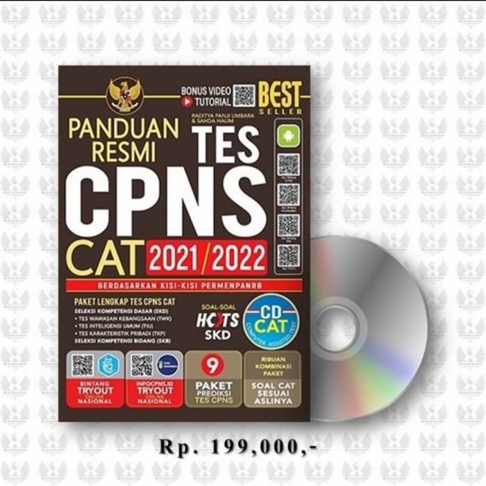 

PROMO Buku PANDUAN RESMI TES CPNS CAT 2018/2029 KPL041