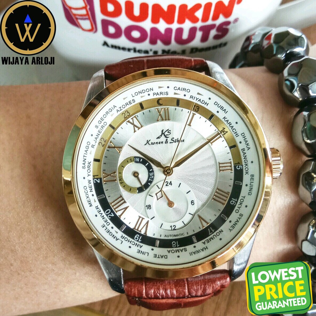 Kronen & Sohne Prodigy Jam Tangan Automatic Fashion Elegant Imperial KS305