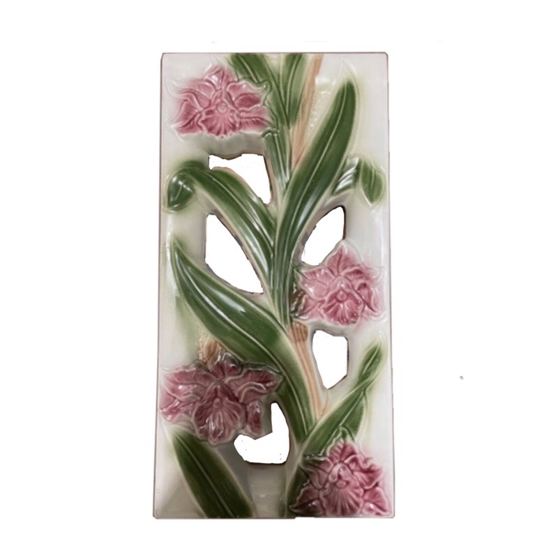 ROSTER TRISENSA || LUBANG ANGIN || VENTILASI KERAMIK 20x40 ANGGREK 2 LILACMAROON RO-117E