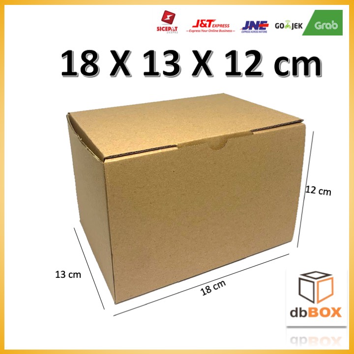 

Kardus 18x13x12 cm | Box Die Cut dan Easy Usage | Box Kue Tart & Snack