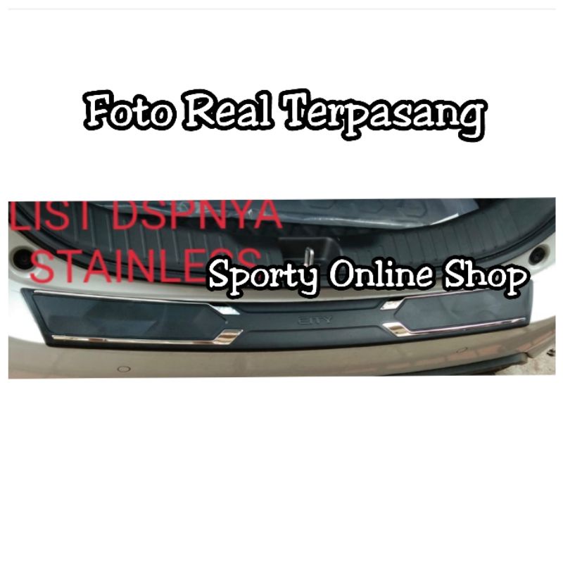 Sill Plate Belakang City Hatchback 2021 Up Otoproject