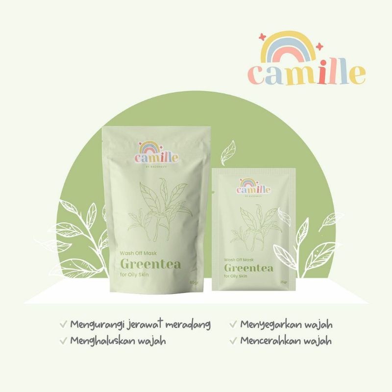 (READY) BPOM Camille Product 25gr - 65gr (baca deskripsi!!)-Greentea Camille