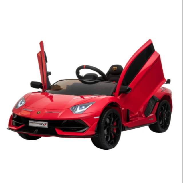 Mainan anak Mobil aki pliko PK-8528LN PK8528 PK-8528 PK 8528 Lamborghini Aventador SVJ PK8258LN
