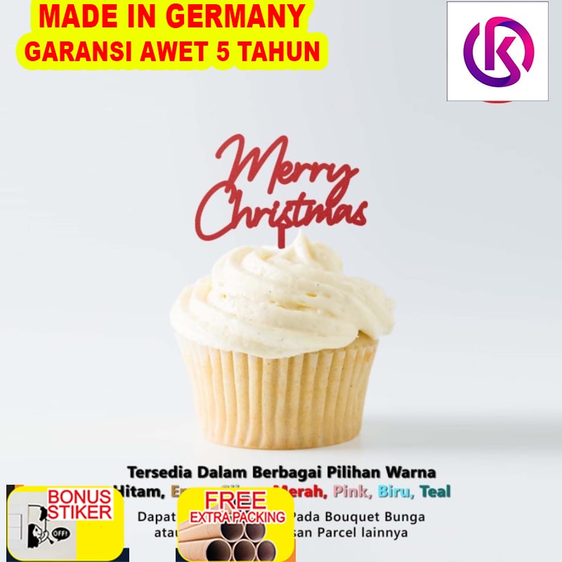 

Promo Cup Cake Topper MINI - LITTLE CHRISTMAS - Topper Kue Natal - Cupcake