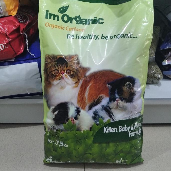 

Im organic kitten baby & mom formula 7,5kg khusus gojek atau grab