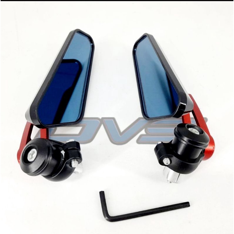 Spion oval KLX Supermoto CRF WR model OVAL kolong under mirror trail model kaca circuit rizoma