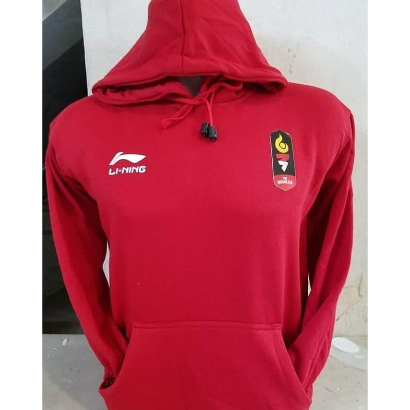 tcpz jaket hoodie jumper sweater asian games 2018 indonesia timnas lining cys1