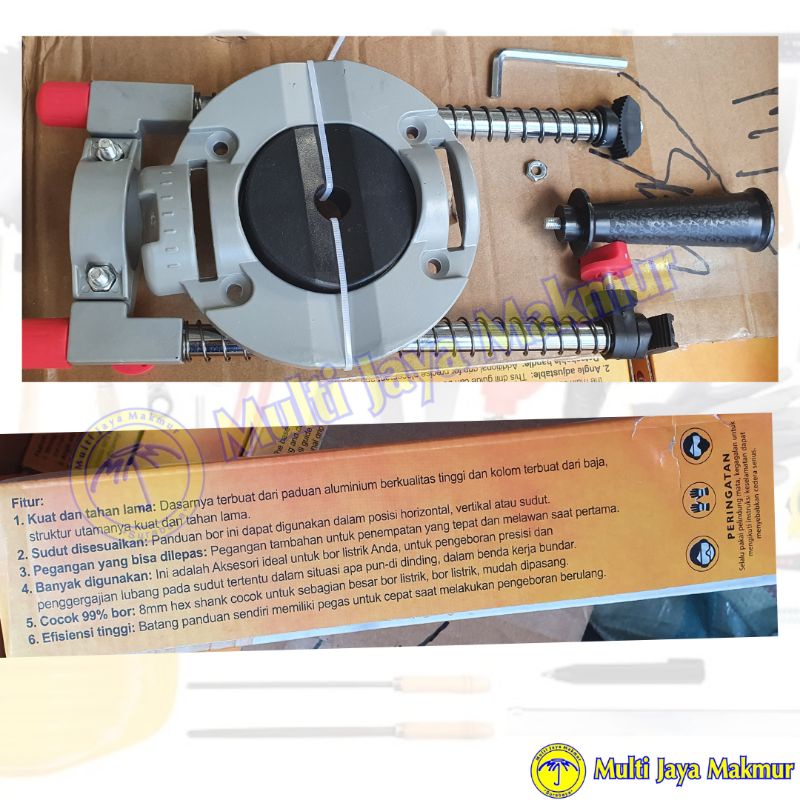 mobile drill stand / drill jig Guide holder dudukan mesin bor tangan