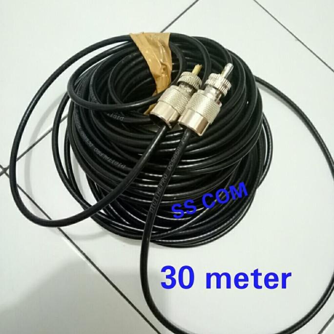 Kabel Antena Rg58 Ht Dan Radio Rig 30Meter