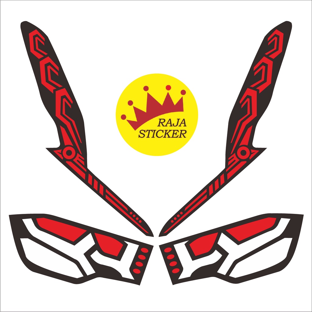 STICKER STIKER LAMPU MATA DAN ALIS HONDA ADV