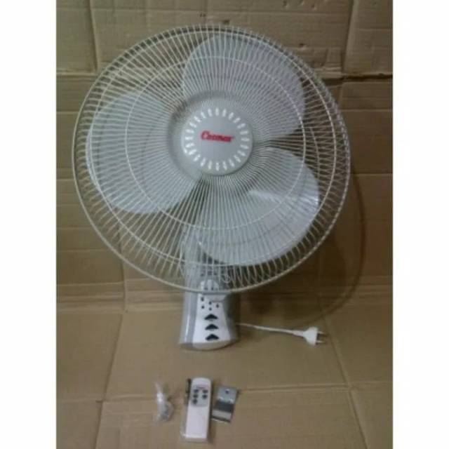 Cosmos 16 WFCR + REMOTE Kipas Angin Dinding Wallfan 16&quot;. Baru Bergaransi Resmi