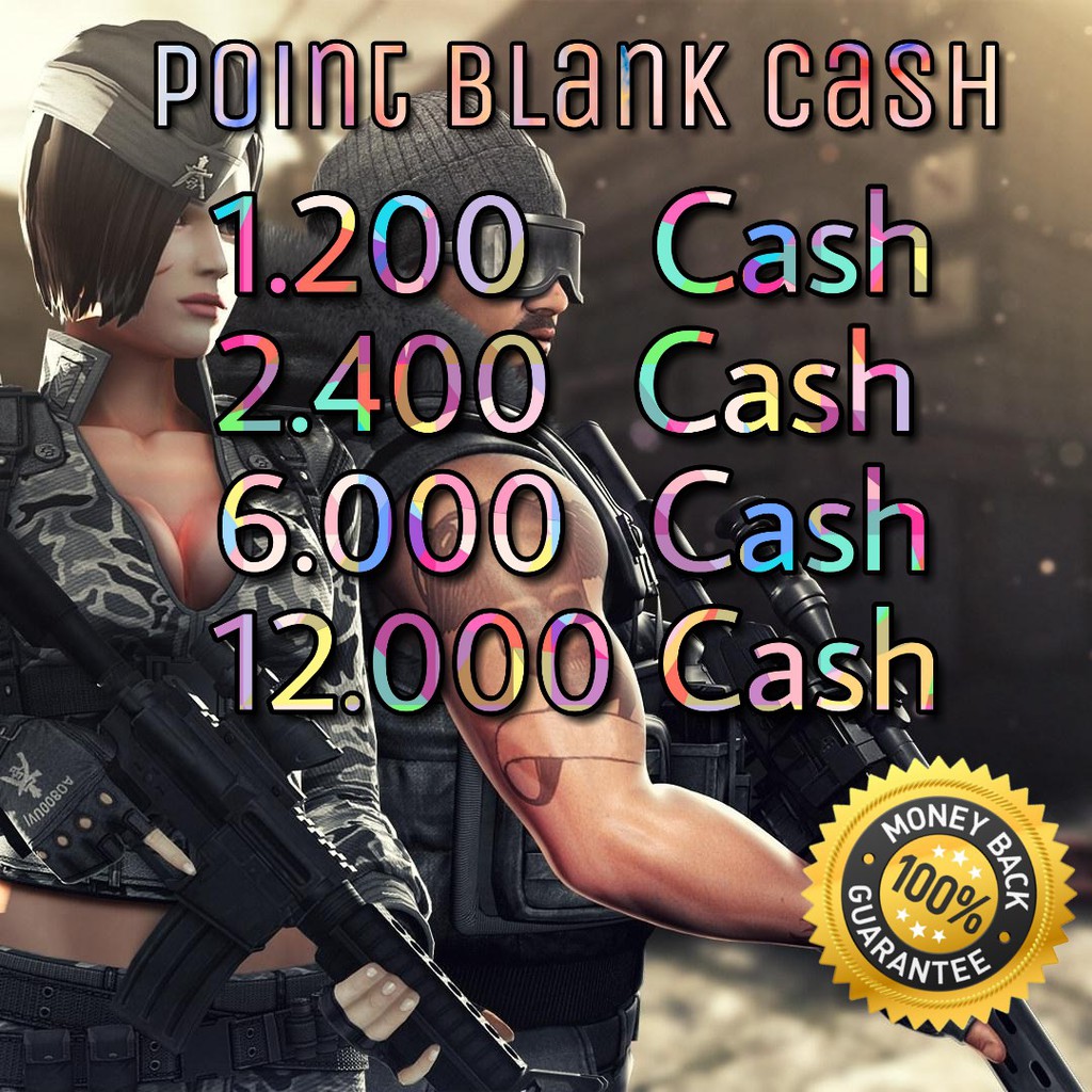 Point Blank Cash Murah 12.000 Cash - 