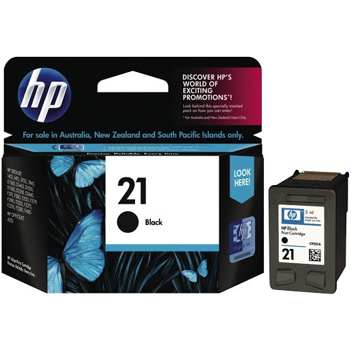 Cartridge Tinta HP 21 Black